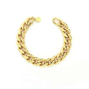 Bracciale Bronzo Giallo Grumetta Diamantata UNOAERRE 000EXB4584000