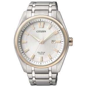 Orologio Eco Drive Uomo Citizen Super Titanium AW1244-56A