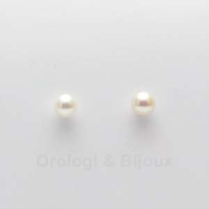 Orecchini in Perla Coltivata oro bianco ORP5-5/6