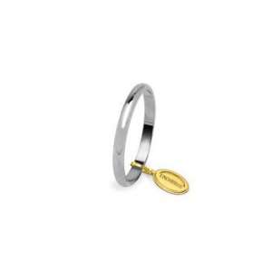 Anello Fede Classica UNOAERRE  g3  oro bianco 30AFN1