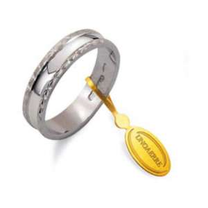 Anello Fedina classica UNOAERRE g2,70 oro bianco AF235