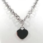 collana girocollo Cuore Argento rollò grande - immagine 4