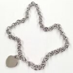 collana girocollo Cuore Argento rollò grande