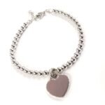 Bracciale Boule Cuore Argento Donna - immagine 3