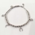 Bracciale Donna Argento Pepite Charms Zirconi - immagine 3