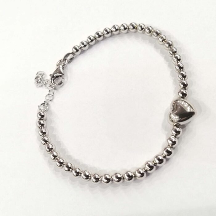 Bracciale Boule Donna Cuore Argento - immagine 3
