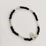 Bracciale Uomo DandyStreet Elastico Pietre dure Silver