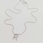 Collana Donna Girocollo Iniziale R Oro Diamanti - immagine 2