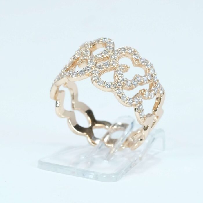 Anello fascia in argento e zirconi 9venticinque by bibigì St. Tropez  7ANR007X - immagine 4