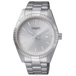 Orologio solo tempo uomo Vagary By Citizen Timeless IB9-115-11 SILVER