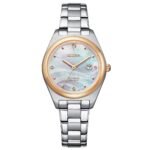Orologio donna EcoDrive Citizen Lady Super Titanio  bicolore EW2606-87Y