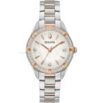 orologio Donna Bicolore Rosè Sutton BULOVA Diamonds 98R281