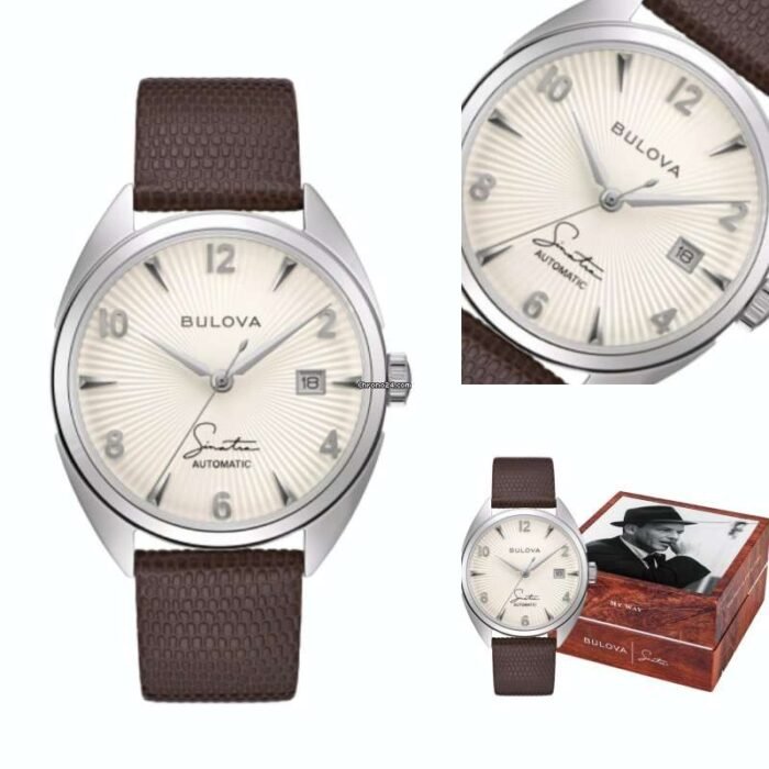 Orologio Uomo Automatico BULOVA SINATRA FLY ME TO THE MOON 96B347 - immagine 5