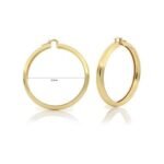 Orecchini Cerchio Schione Dorate UNOAERRE 000EXO4319900 1794 - immagine 2