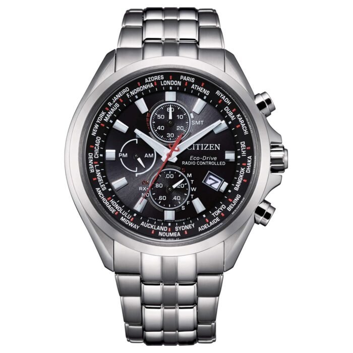 Orologio Uomo Crono H804 Sport RadioControllato Eco Drive CITIZEN AT8200-87E - immagine 2