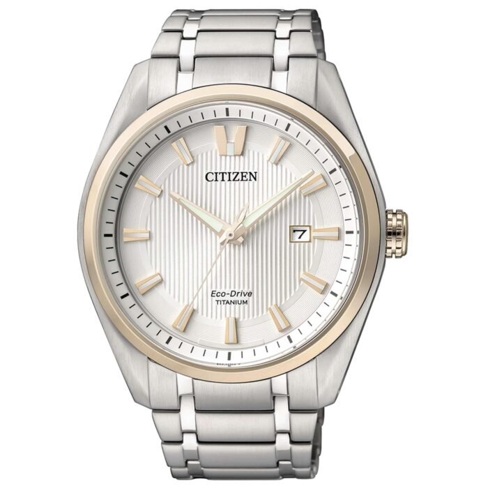 Orologio Eco Drive Uomo Citizen Super Titanium AW1244-56A - immagine 2