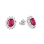 Orecchini Kate Rubino Diamanti DEMETRA MONTECARLO  129.R.110.024.W.A3