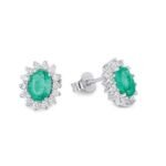 Orecchini Kate Smeraldi Diamanti DEMETRA MONTECARLO 129.S.080.024.W.A3