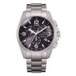 crono uomo Citizen CB5920-86E Field acciaio nero radiocontrollato