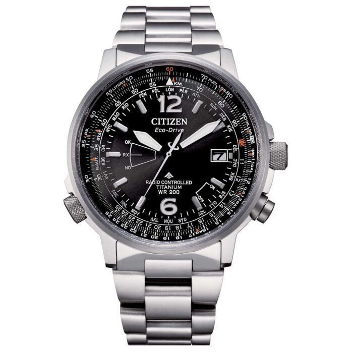 Orologio Uomo Pilot Super Titanio CITIZEN CB0230-81E - immagine 3