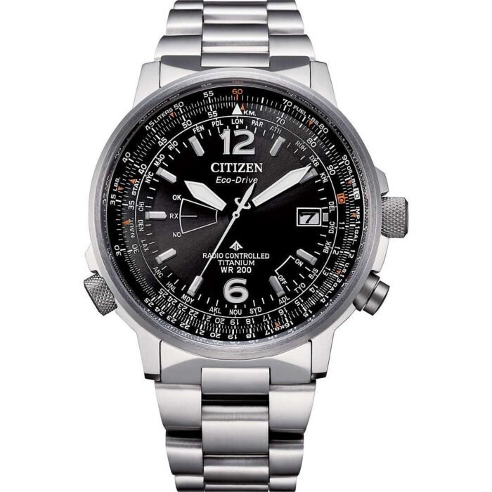 Orologio Uomo Pilot Super Titanio CITIZEN CB0230-81E - immagine 5
