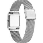 Orologio Donna Quadro Silver Citizen lady EW5590-62A - immagine 3