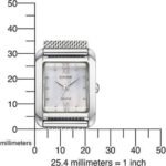 Orologio Donna Quadro Silver Citizen lady EW5590-62A - immagine 4