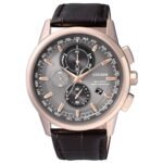 OROLOGIO uomo elegante CITIZEN H804 RADIOCONTROLLATO - AT8113-12H
