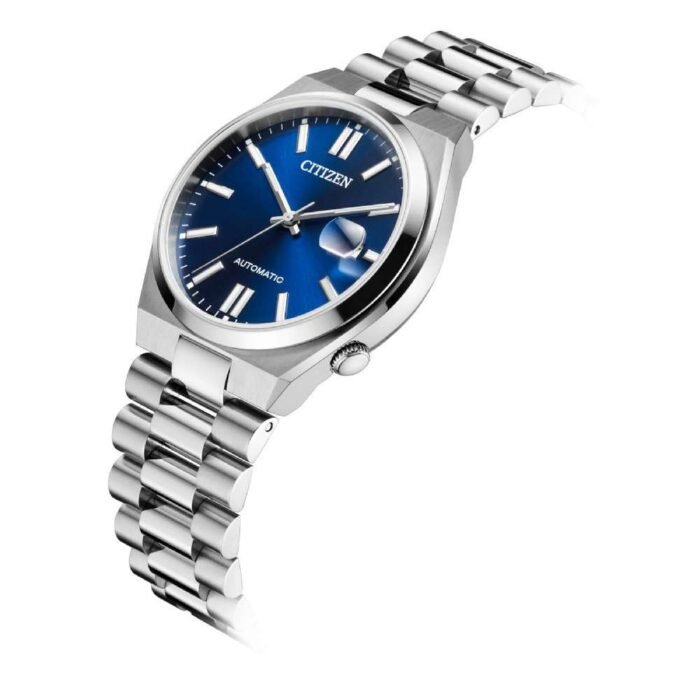 Orologio Uomo Acciaio Automatico Citizen Blu NJ0150-81L - immagine 5
