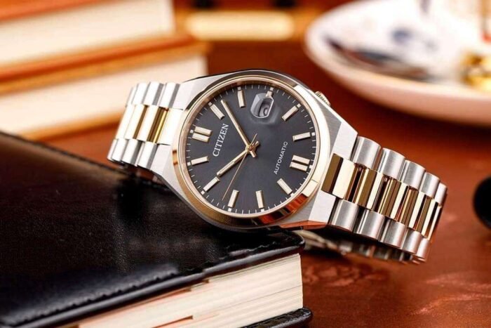 Orologio CITIZEN Tsuyosa Automatico NJ0154-80H bicolore-80H - immagine 2