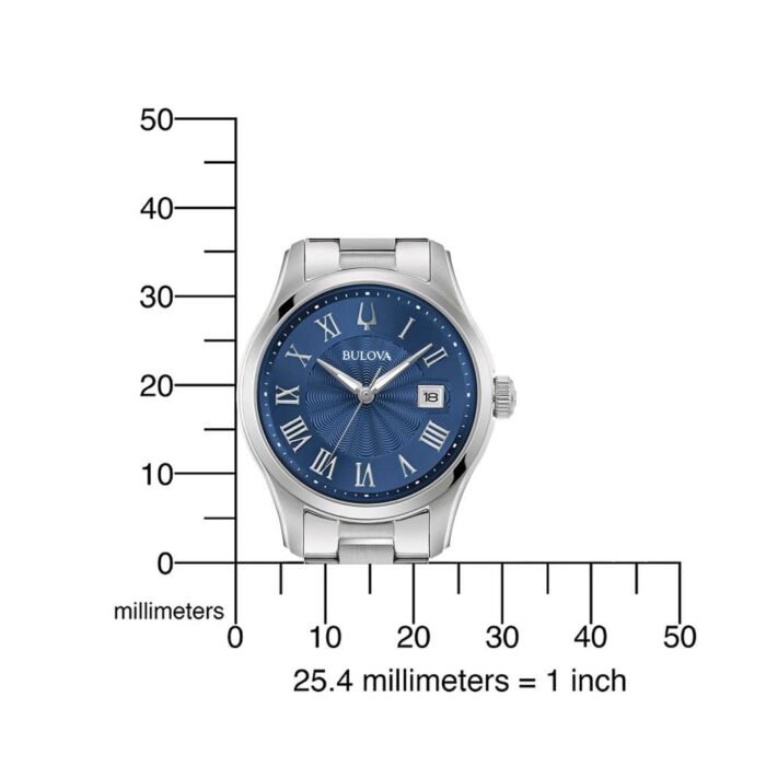 orologio donna Wilton Lady Blu BULOVA 96M163 - immagine 2