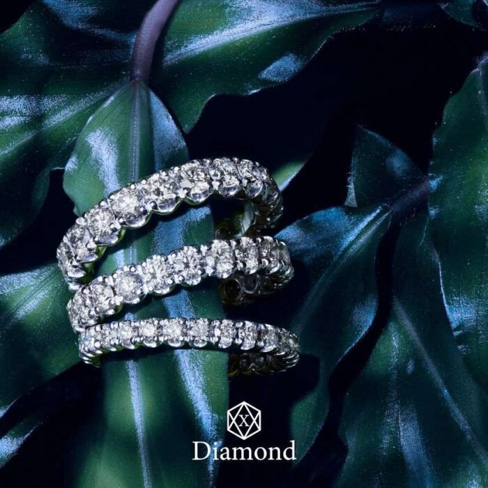 Anello Fedina Eternity Oro 9kt Diamanti Lab Grown XDIAMOND XXDAET010R4BR093 - immagine 2