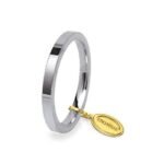 Fede Comoda UNOAERRE Cerchio di Luce 2,5mm 25AFC2 oro bianco