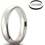 Fede Comoda UNOAERRE 4 mm 40AFC1 oro bianco