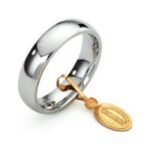 Fede Comoda UNOAERRE 5 mm 50AFC1 oro bianco