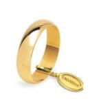 Anello Fede UNOAERRE mantovana oro giallo 60AFN7 gr6