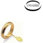 Anello Fede Classica UNOAERRE  g4 oro giallo 40AFN1