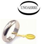 Anello Fede Classica UNOAERRE g7 oro bianco 70AFN1