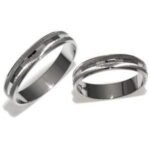Anello Fedina classica UNOAERRE g1,9 oro bianco AF240 - immagine 2