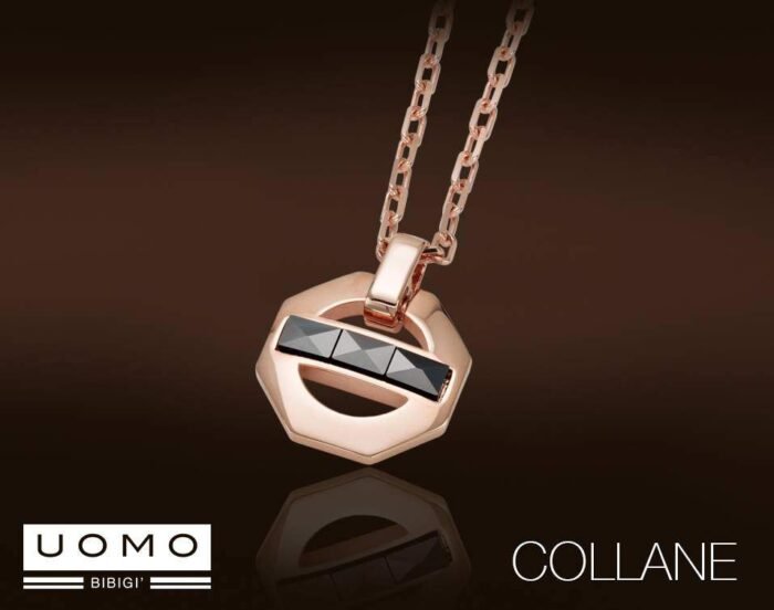 Collana Bibigì Uomo UCLA0004CE2 in Bronzo e Ceramica - immagine 2
