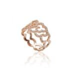 Anello fascia in argento e zirconi 9venticinque by bibigì St. Tropez  7ANR007X - immagine 2