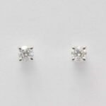 Orecchini Punto Luce Oro Diamanti C.28 Bibigì ORS1074B12 - immagine 3