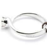 Diamante Bibigì C.037 ELLE  Anello solitario AN0029B - immagine 5