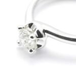 Diamante Bibigì C.037 ELLE  Anello solitario AN0029B - immagine 2