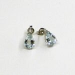 Orecchini Acquamarina Demetra Oro 18 kt Diamante 0281303004 - immagine 2
