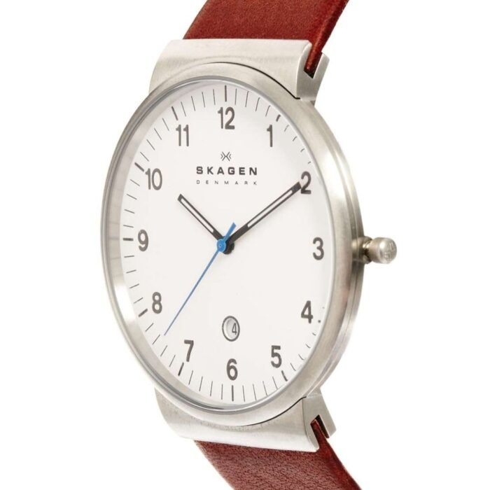 Orologio uomo Skagen ANCHER SKW6082  Acciaio Pelle - immagine 3