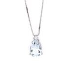 Collana girocollo Acquamarina diamante Demetra 038.195.002 - immagine 2