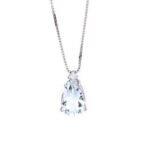 Collana girocollo Acquamarina diamante Demetra 038.279.002 - immagine 2
