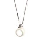 Collana Perla Akoya Japan Diamante  Demetra Monte Carlo 135.169.002