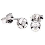 Orecchini Oro 18 kt Punto luce diamante Demetra Monte Carlo 021.219.008